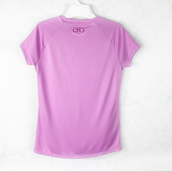 [Under Armour] Girls Logo T-Shirt - Picture 2 of 2